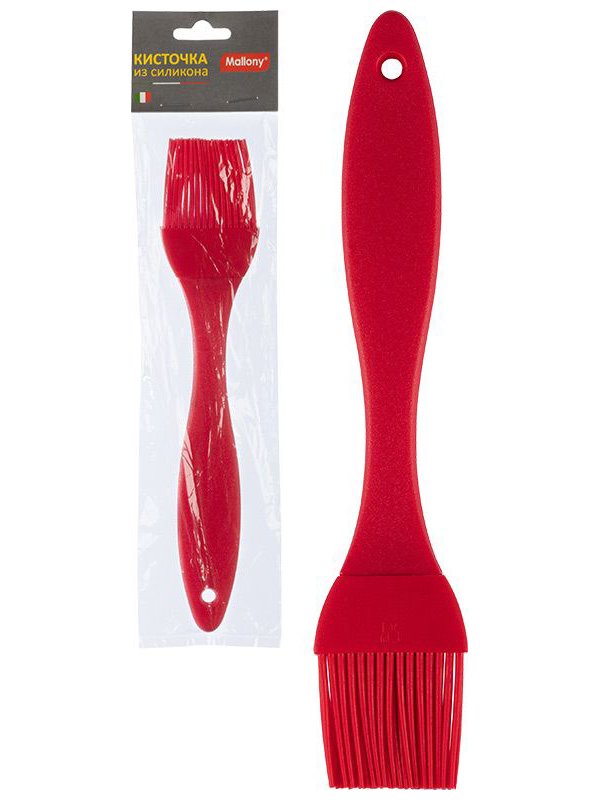 Изображение товара Силиконовая кисточка для готовки Mallony PENNELLO 20х3.6х0.7 см безопасная и прочная