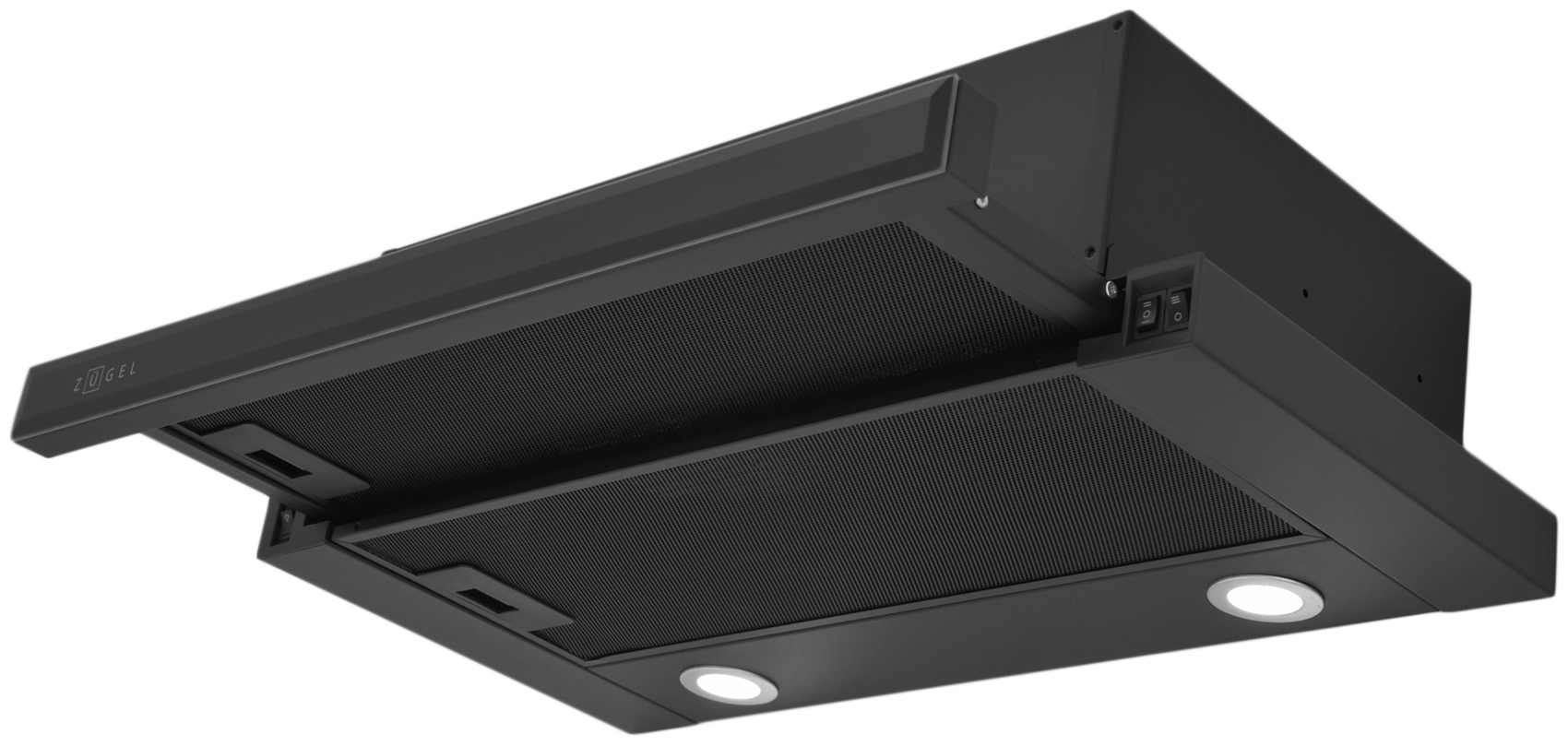 

Вытяжка Zugel ZHT651GB черная, Черный