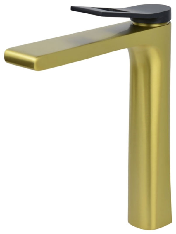 

Смеситель для раковины Bronze de Luxe Element/матовое золото (EL21GB), Черный/золото