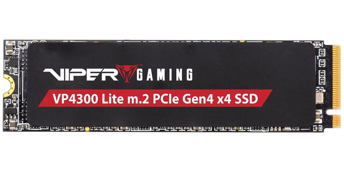 Изображение товара SSD накопитель Patriot Memory M.2 VIPER VP4300 Lite 4000 Гб PCIe 4.0 (VP4300L4TBM28H)