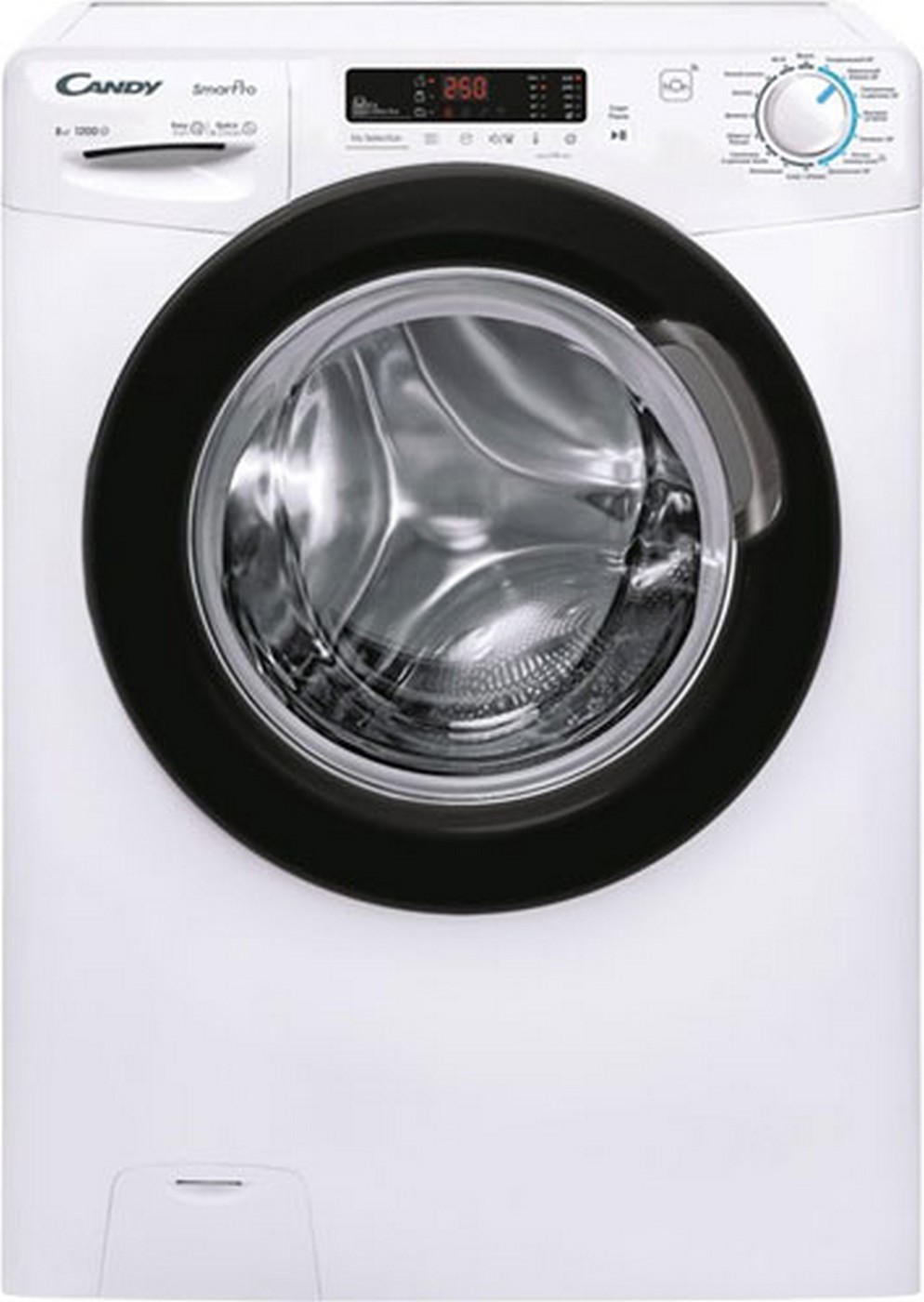 Изображение товара Стиральная машина Candy Smart Pro CSH44183D/2-07 8 кг, энергосбережение
