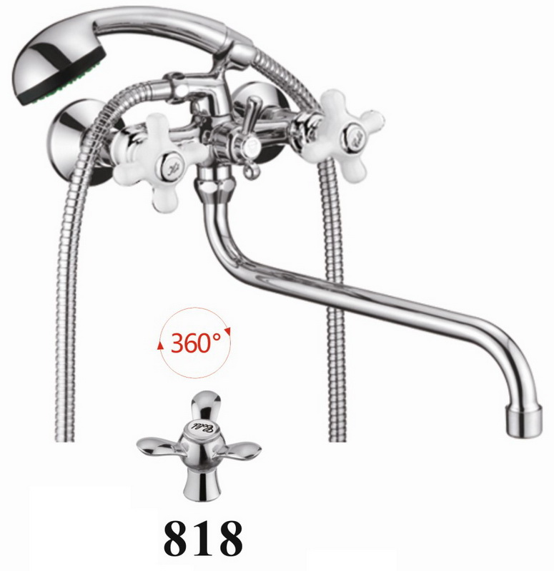 Изображение товара Смеситель для ванной комнаты D-Lin хром (D145818)