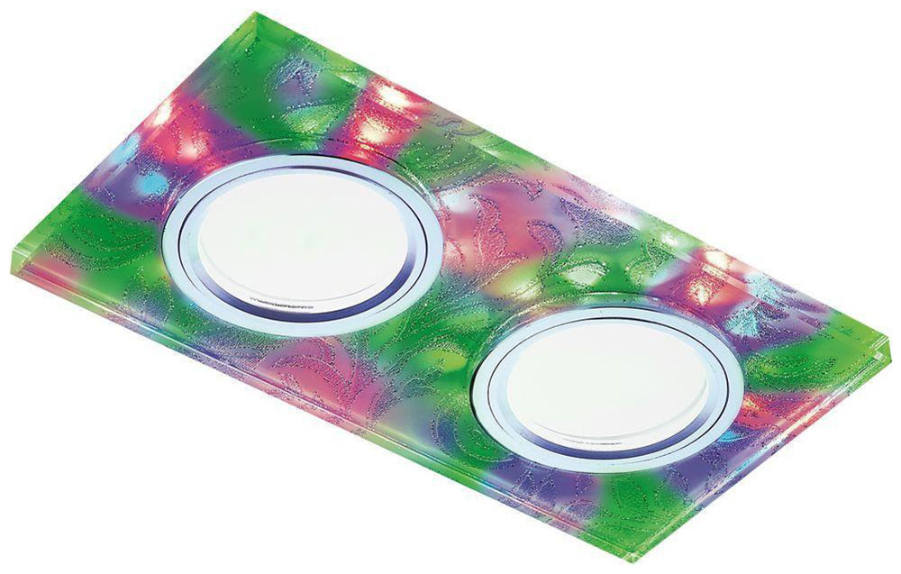 Изображение товара Встраиваемый светодиодный светильник Ambrella Light Led S234/2 W/CH/M