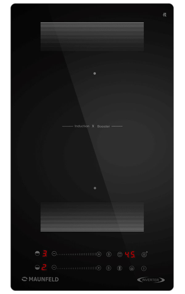 

Электрическая варочная панель Maunfeld CVI292S2FBKD Inverter, Черный
