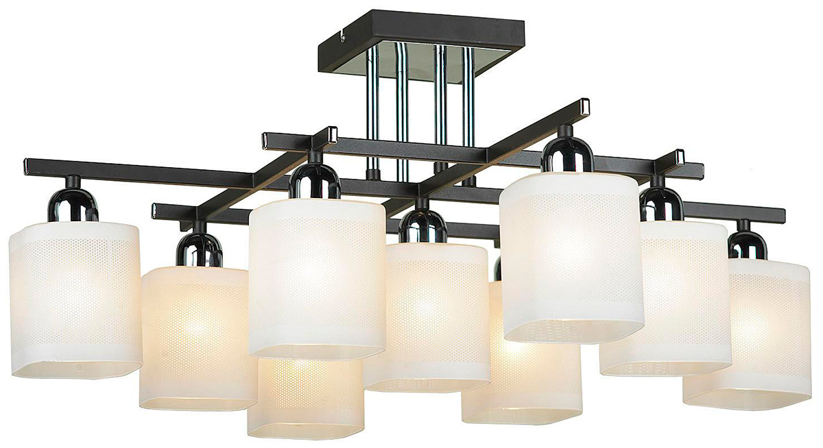 Изображение товара Люстра потолочная Lussole Costanzo GRLSL-9007-09 для гостиной с 9 LED лампами
