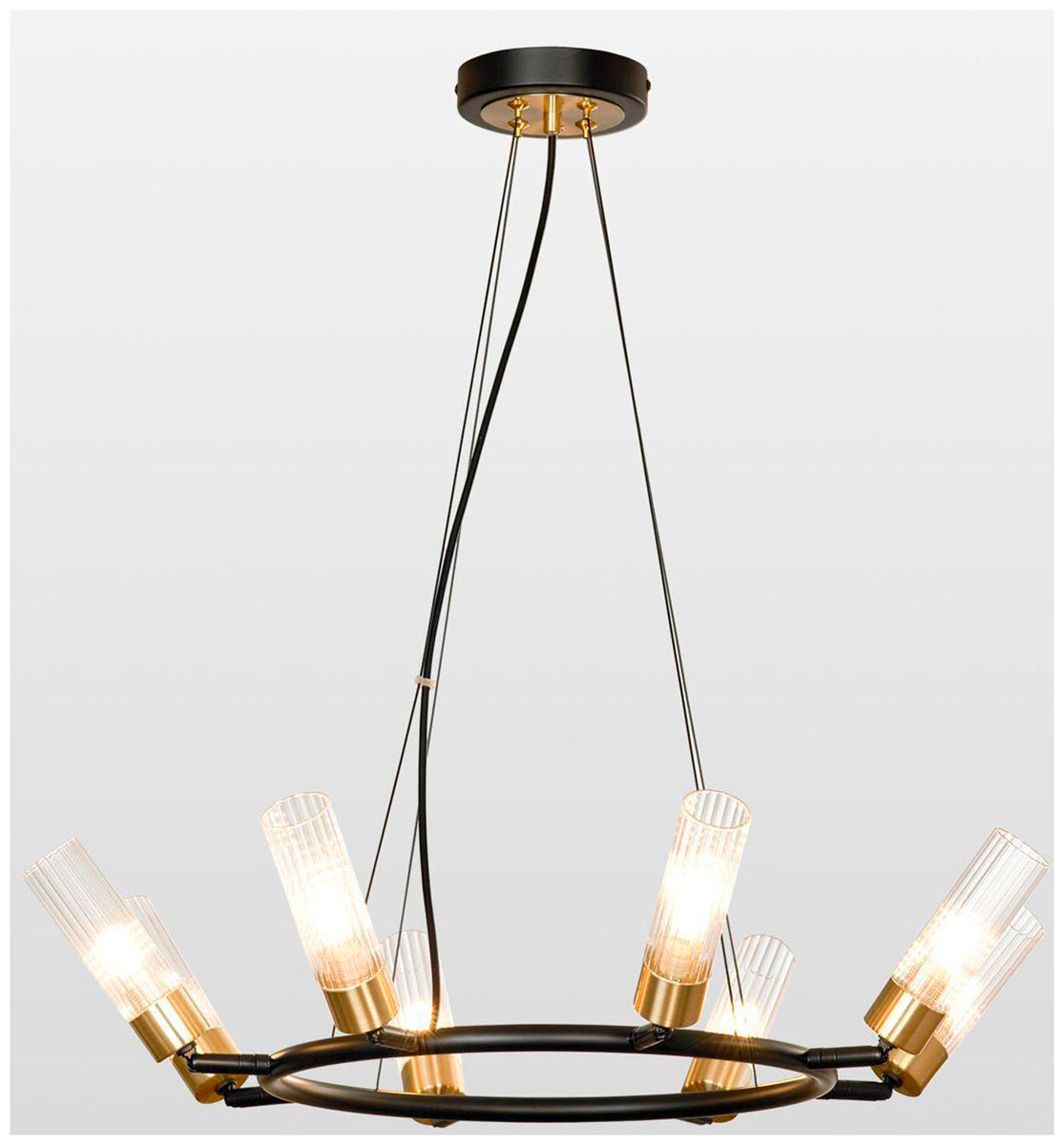 Изображение товара Люстра подвесная Lussole Linn LSP-8906 для гостиной стиль Мегаполис