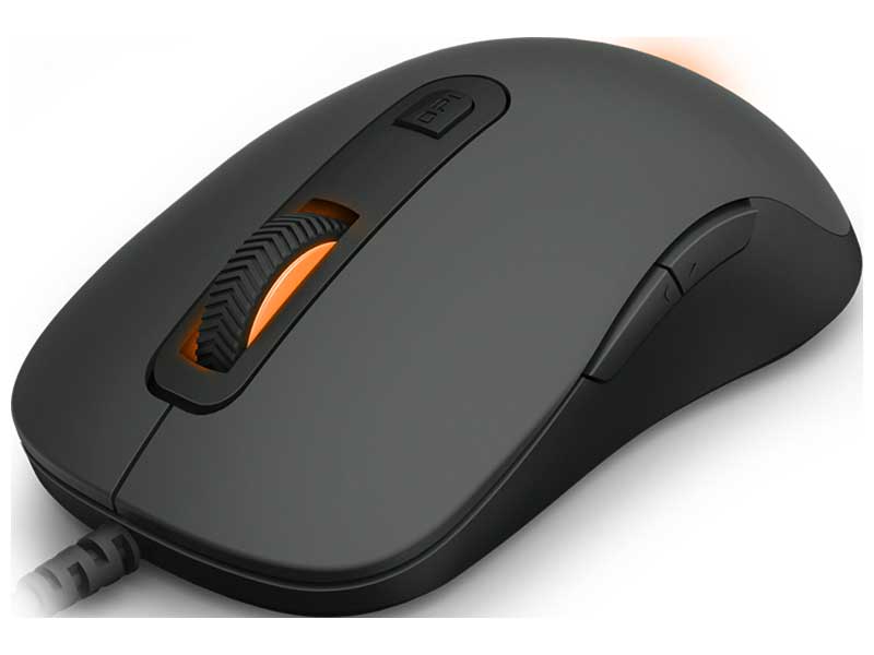 Изображение товара Проводная компьютерная мышь Rapoo V16RGB с RGB-подсветкой и 12800 DPI