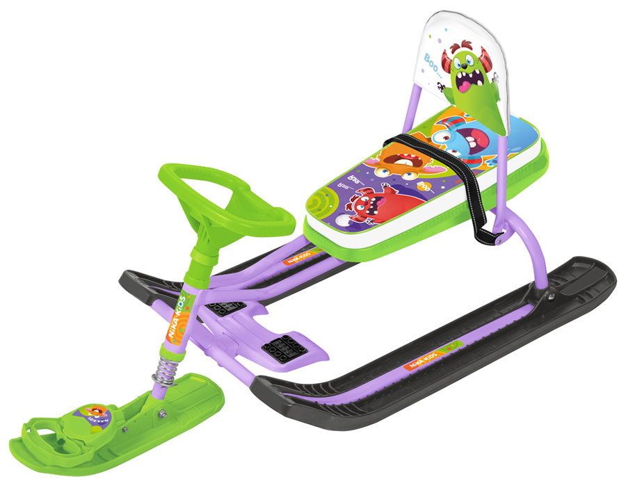 Изображение товара Снегокат Ника Тимка спорт (4-1 ТС4-1) с монстриками