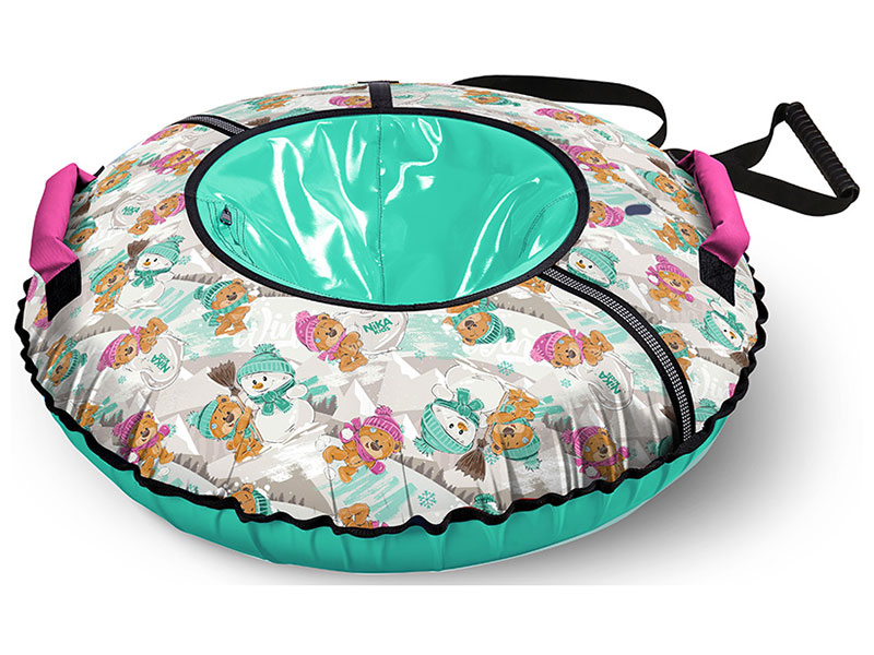 

Тюбинг Ника принтованный (ТБ2К-70) с забавными медвежатами, Разноцветный