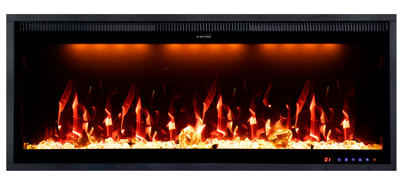 Изображение товара Электрокамин Royal Flame MERCURY 42 LED RF с эффектом дров и управлением смартфоном