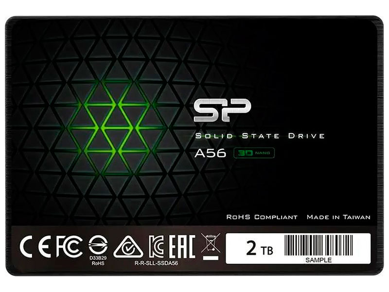 Изображение товара SSD накопитель Silicon Power 2.5 2Tb A56 SATA (SP002TBSS3A56A25)