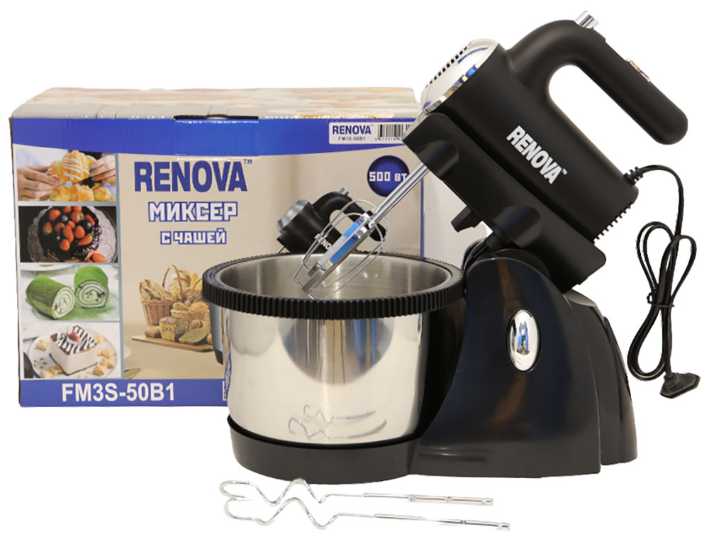 

Миксер Renova FM3S-50B1, Черный