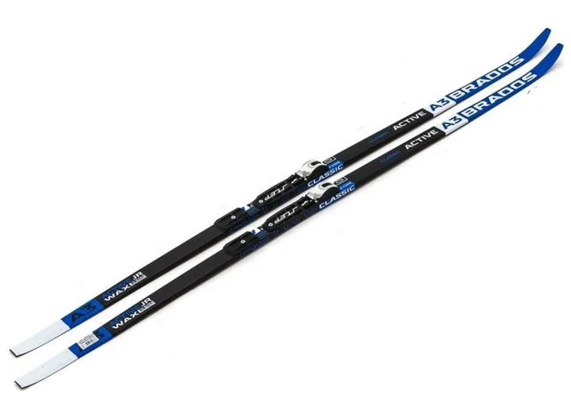 Изображение товара Лыжи беговые STC NNN 160 STEP Brados Active A3 Blue для прогулок и тренировок