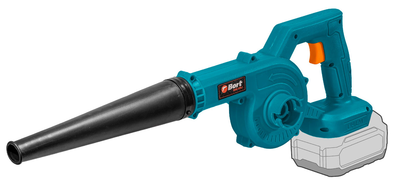 

Воздуходувка аккумуляторная Bort BSS-20Li, без АКБ и ЗУ
