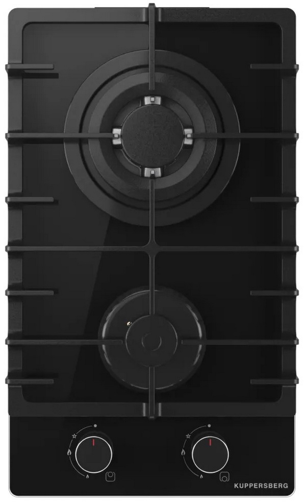 Изображение товара Газовая варочная панель Kuppersberg FG 36 B 2 конфорки закаленное стекло Китай