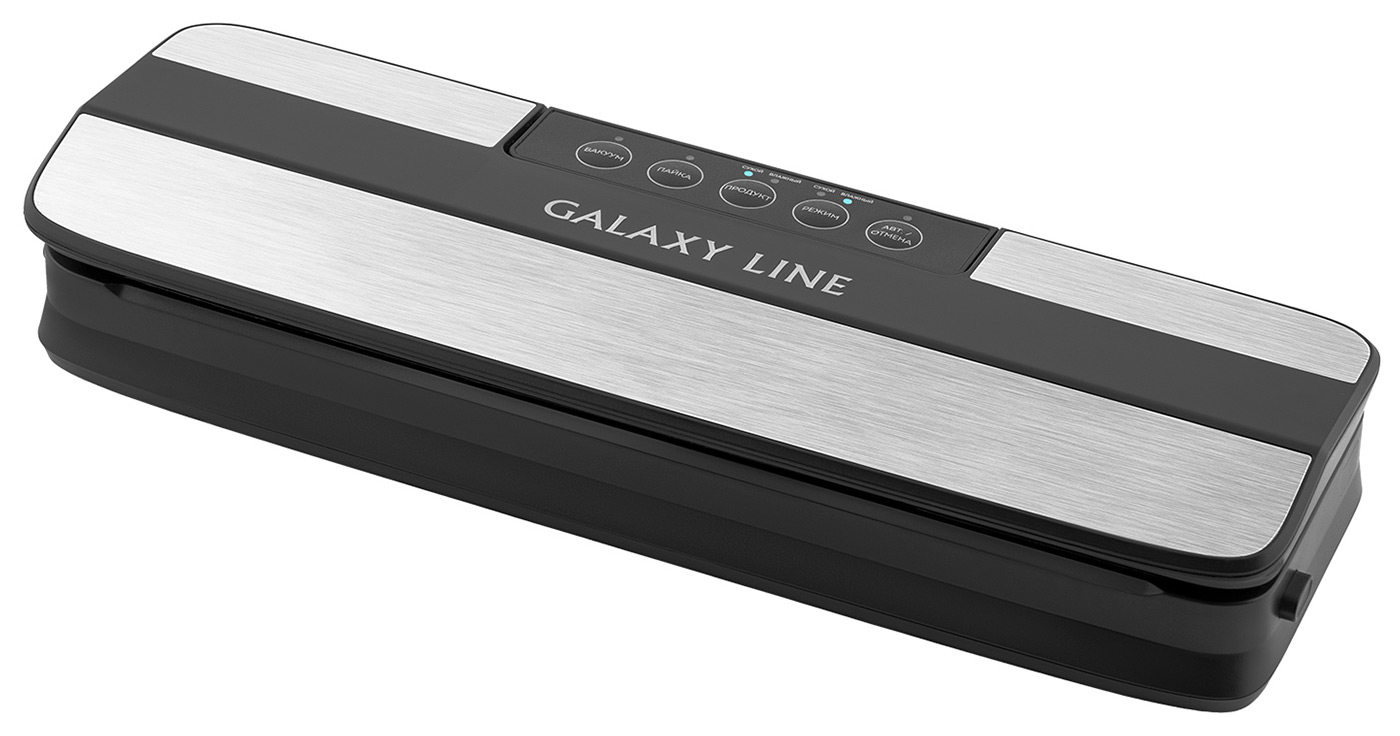 

Вакуумный упаковщик Galaxy Line GL 2720, Черный/нержавеющая сталь