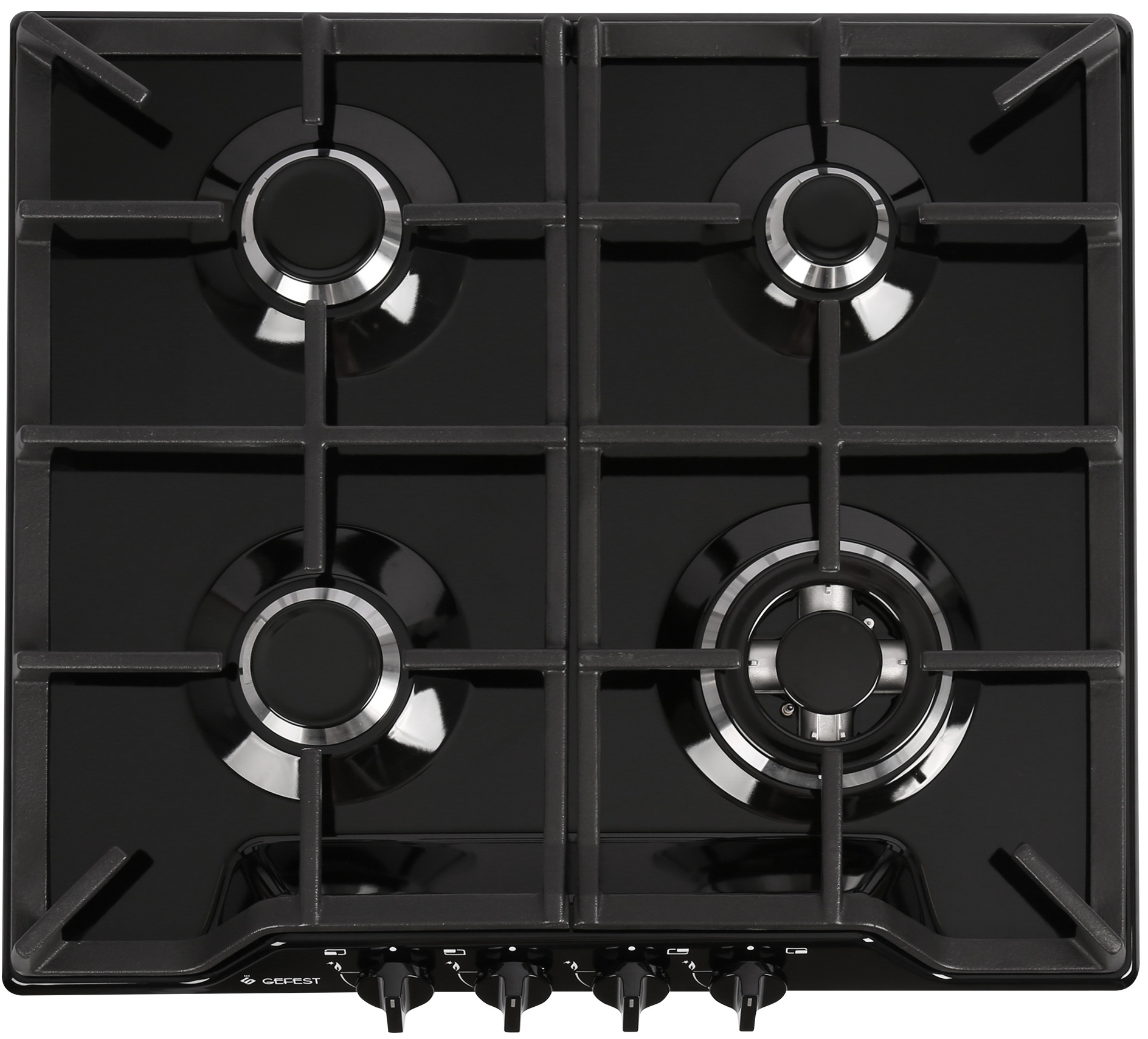 Изображение товара Газовая варочная панель Gefest ПВГ 1212-02 К3 4 конфорки автоматический электрозажигатель