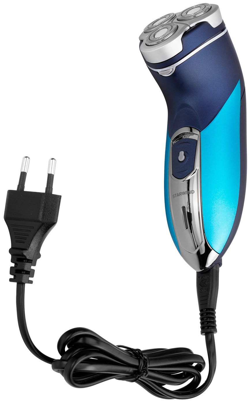 Изображение товара Электробритва Starwind SSH 1525 роторная с тремя головками аккумулятор