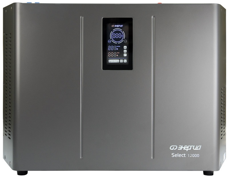Изображение товара Стабилизатор напряжения Энергия Select 12000 12 кВт, промышленный и бытовой