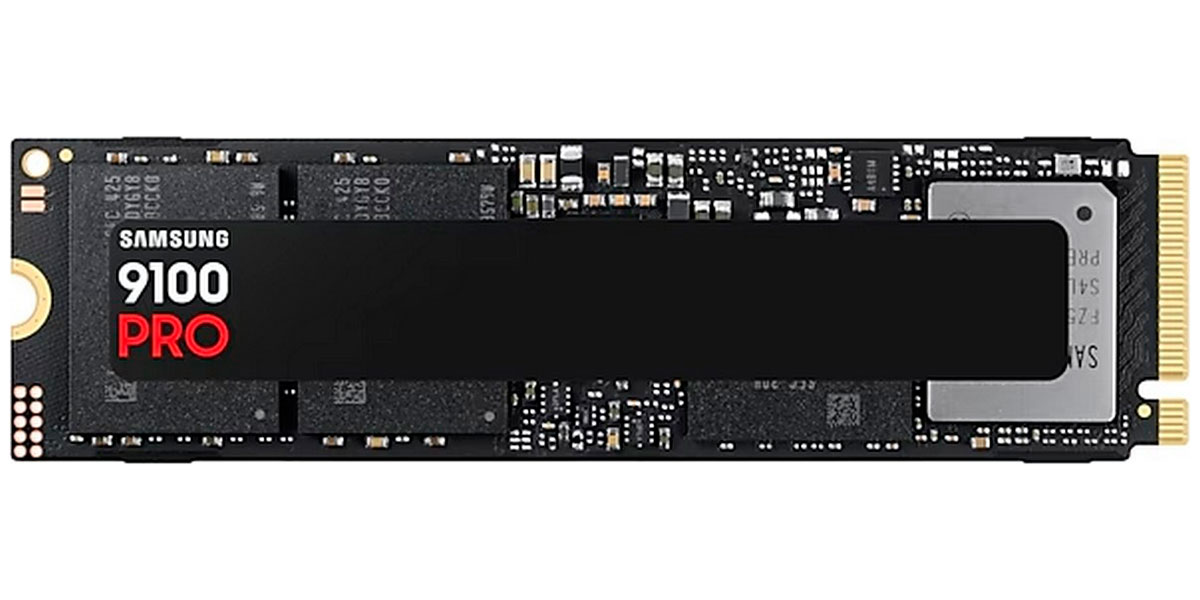 Изображение товара SSD накопитель Samsung M.2 9100 PRO 1000 Гб PCIe 5.0 (MZ-VAP1T0BW)