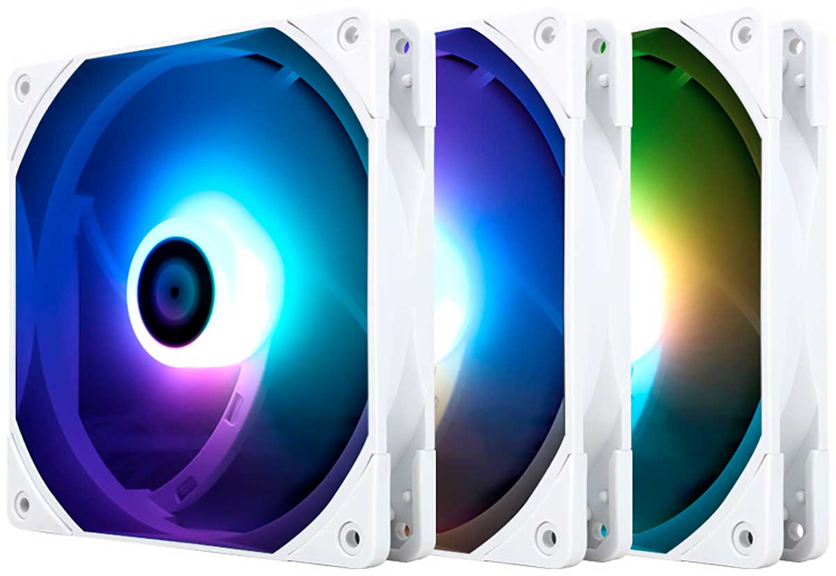 Изображение товара Вентилятор для корпуса Thermalright TL-C14W-Sx3, 140mm, White