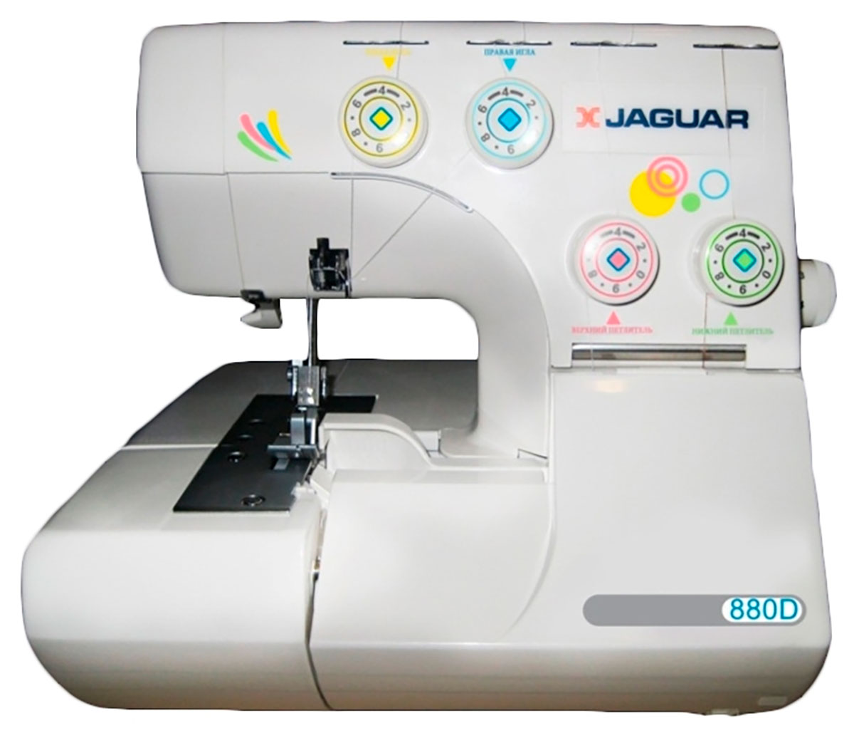 Изображение товара Оверлок Jaguar 880D, белый