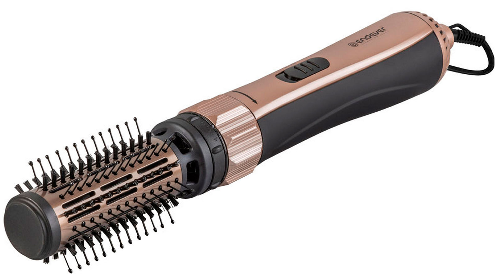 Изображение товара Фен-щетка-стайлер Endever Aurora-503 графит/розовое золото