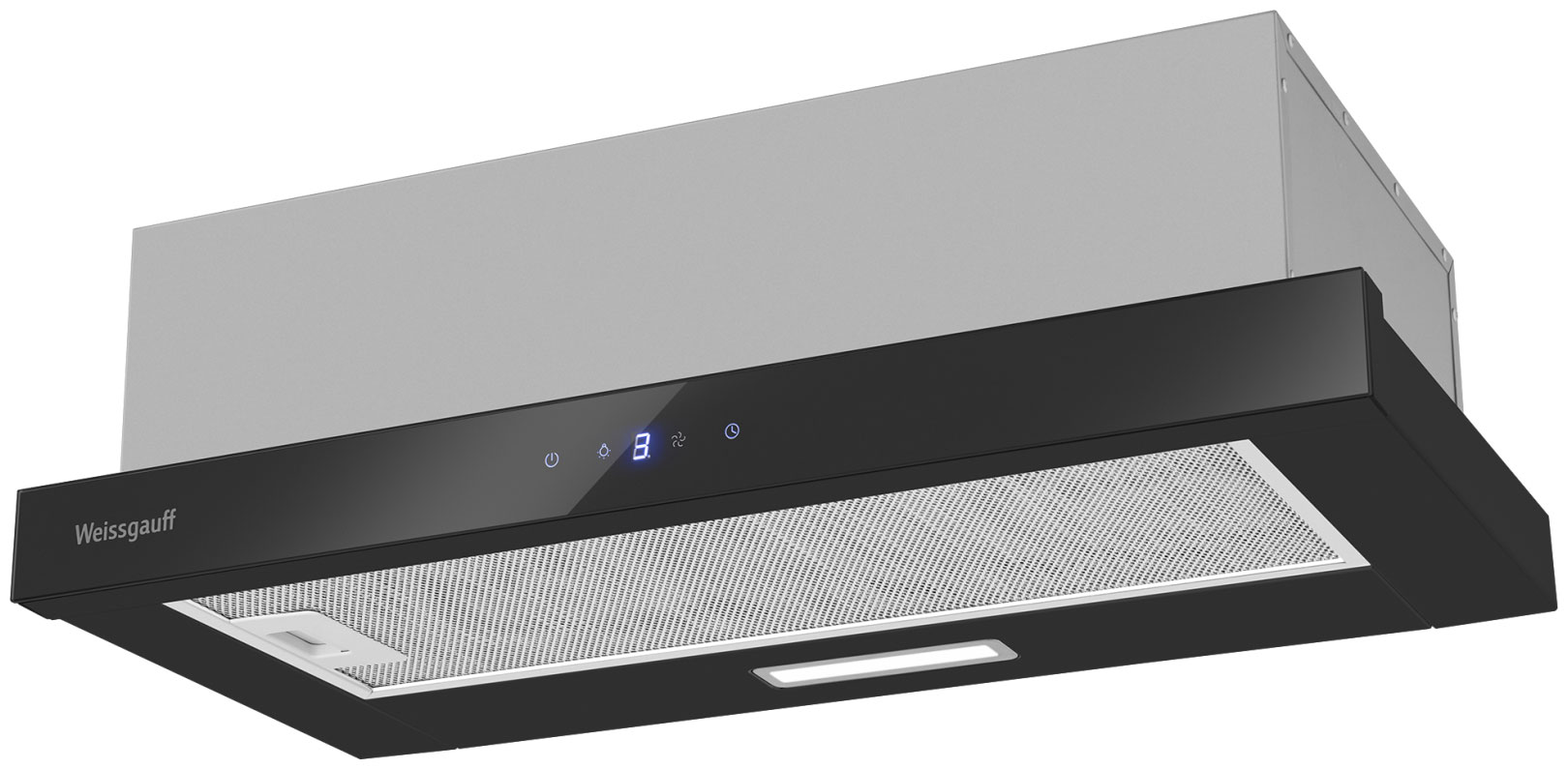 Изображение товара Вытяжка Weissgauff TEL 600 2M Touch Black Glass
