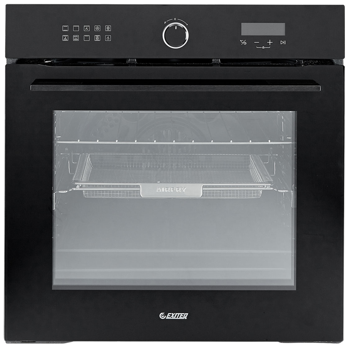 Изображение товара Электрический духовой шкаф Exiteq EXO-111 72л пиролитическая и паровая очистка