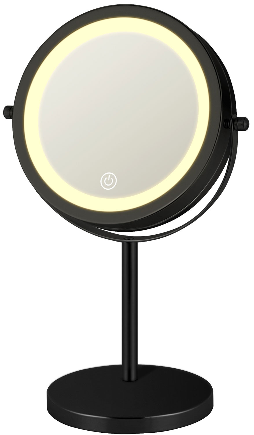 Зеркало косметическое Hasten c x7 увеличением и LED подсветкой с диммированием HAS1820 3600₽