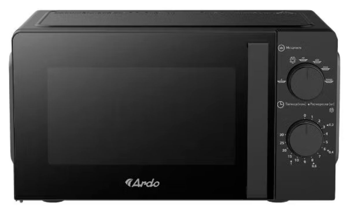 Изображение товара Микроволновая печь Ardo MNZ20-B2 700 Вт 20 л черная механическая