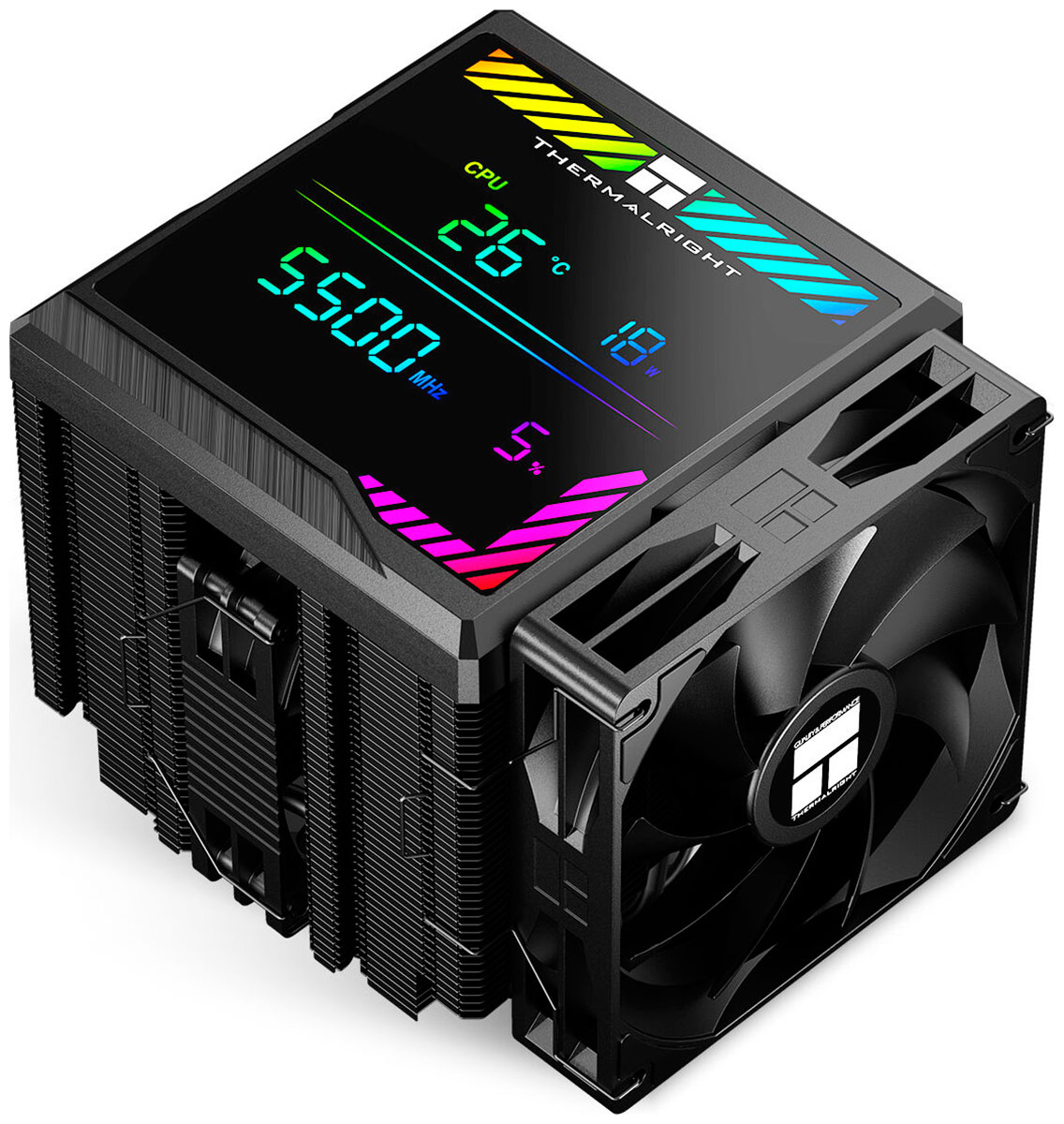 Изображение товара Процессорный кулер Thermalright Peerless Assassin 140 Digital Black для AMD и Intel