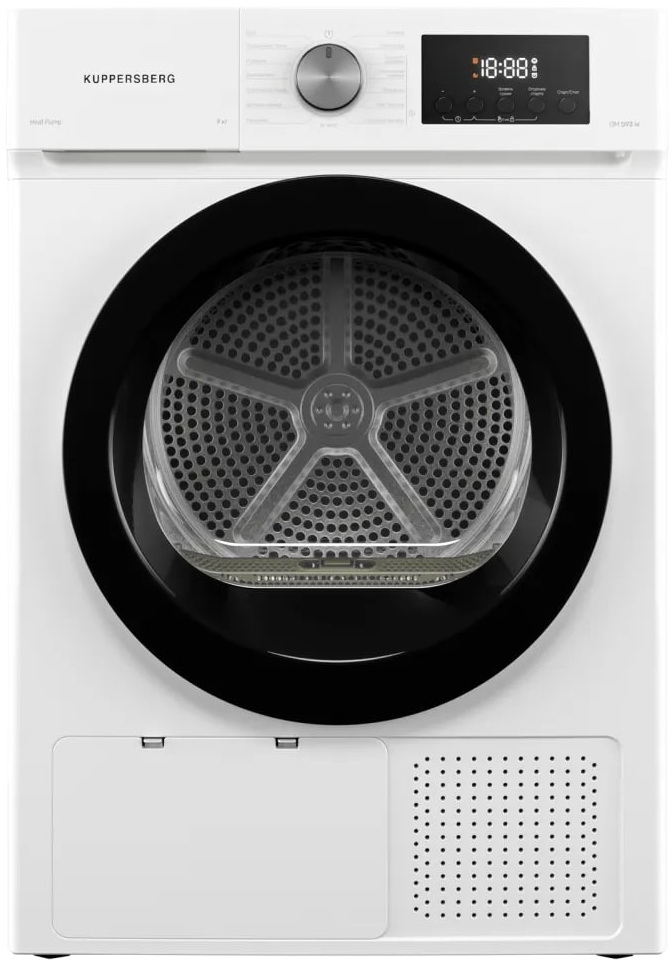 Изображение товара Сушильная машина с тепловым насосом Kuppersberg DM 593 W 8 кг A++