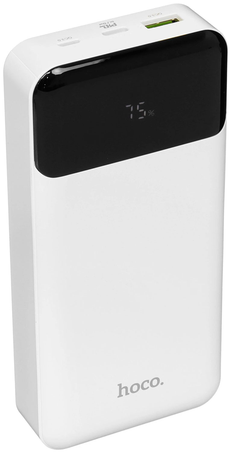 

Внешний аккумулятор Hoco J102A, 20000 mAh, 1USB+Type-C 3.0A, PD 20W+QC3.0