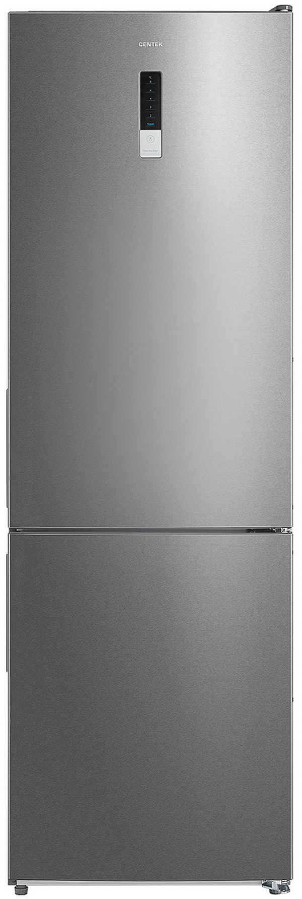 Изображение товара Двухкамерный холодильник Centek CT-1722 NF INOX с системой No Frost и электронным управлением
