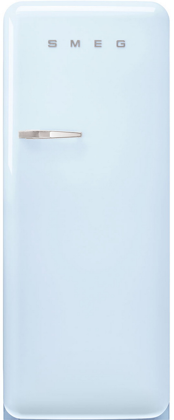 Изображение товара Однокамерный холодильник Smeg FAB28RPB6 в ретро стиле пастельный голубой