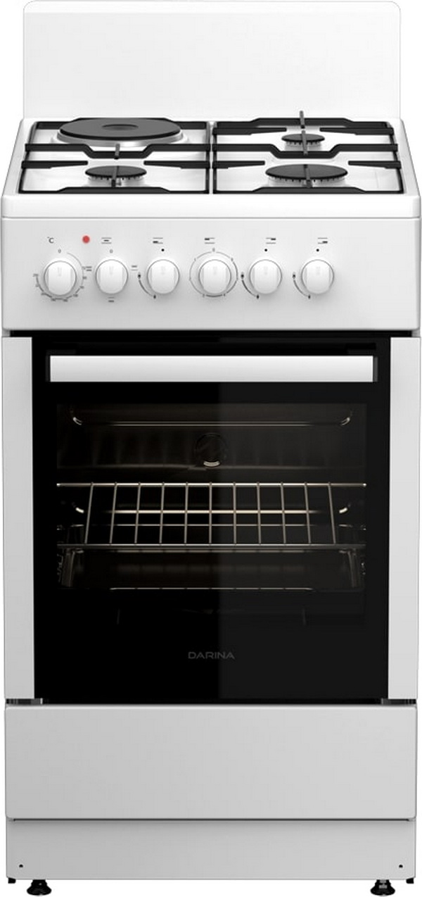 Изображение товара Комбинированная плита Darina 1E KM 241 321 W белая электрогазовая