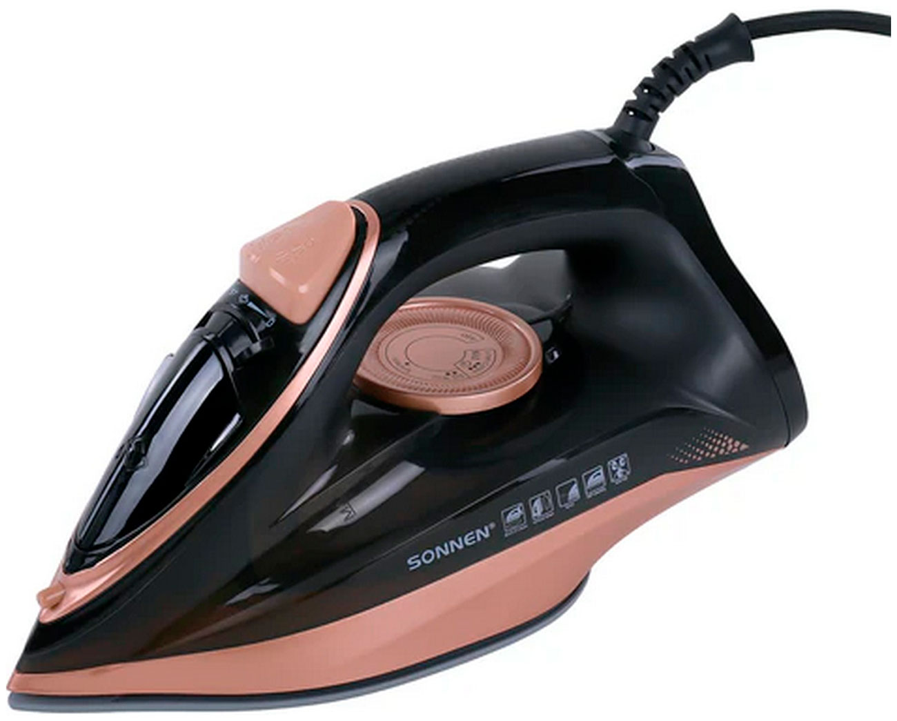 Изображение товара Утюг Sonnen SI-6680 2200 Вт керамическая подошва вертикальное отпаривание