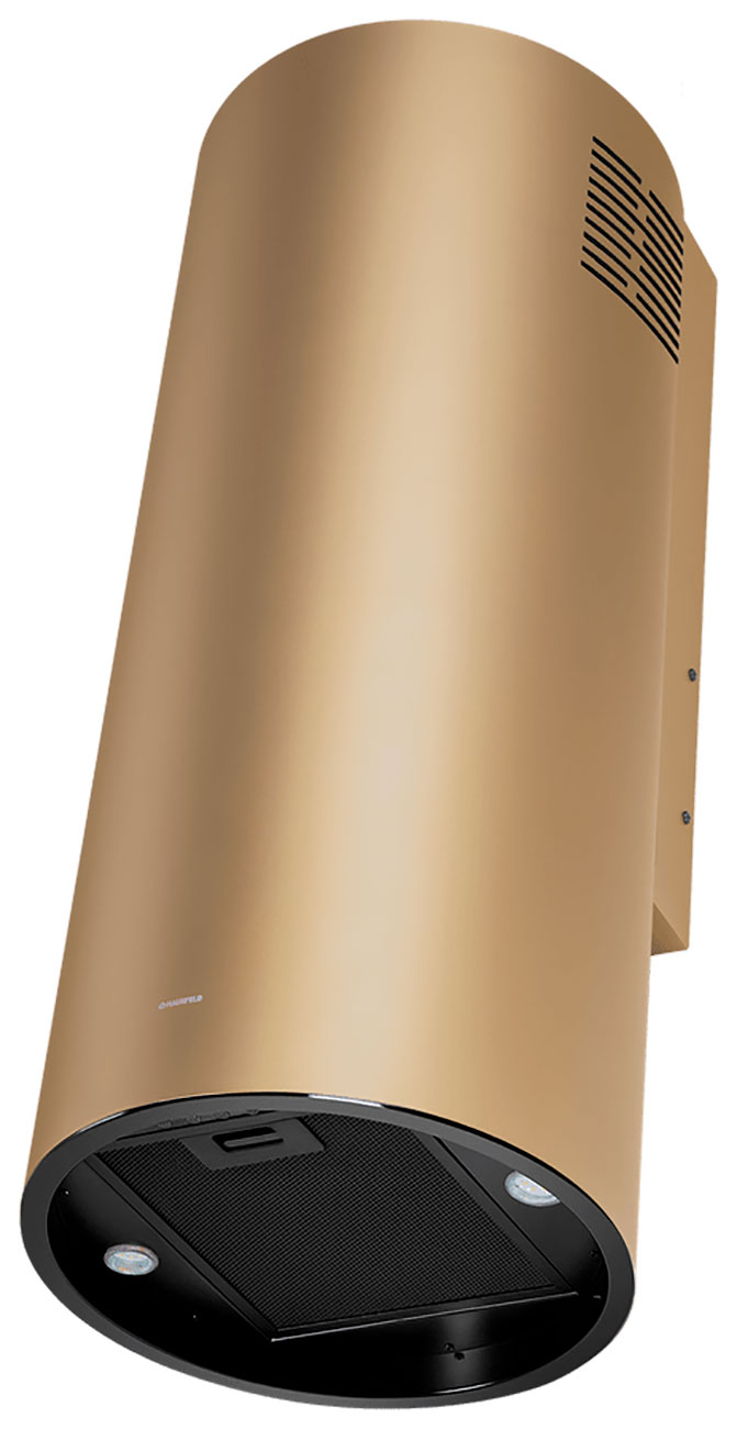 

Вытяжка Maunfeld DRUM Wall 35, золотой