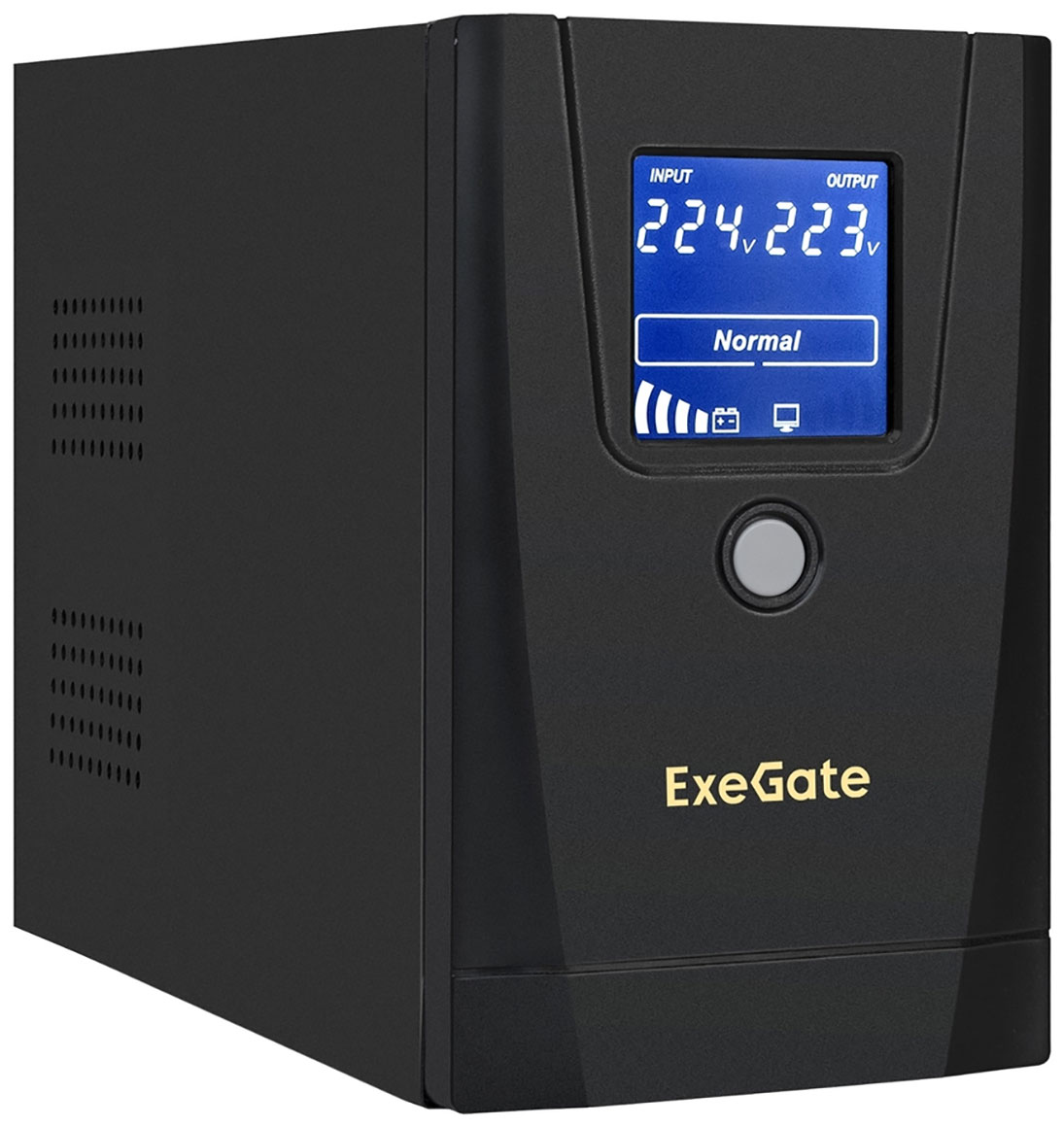 Изображение товара Источник бесперебойного питания ExeGate SpecialPro Smart LLB-1000.LCD.AVR.1SH.2C13