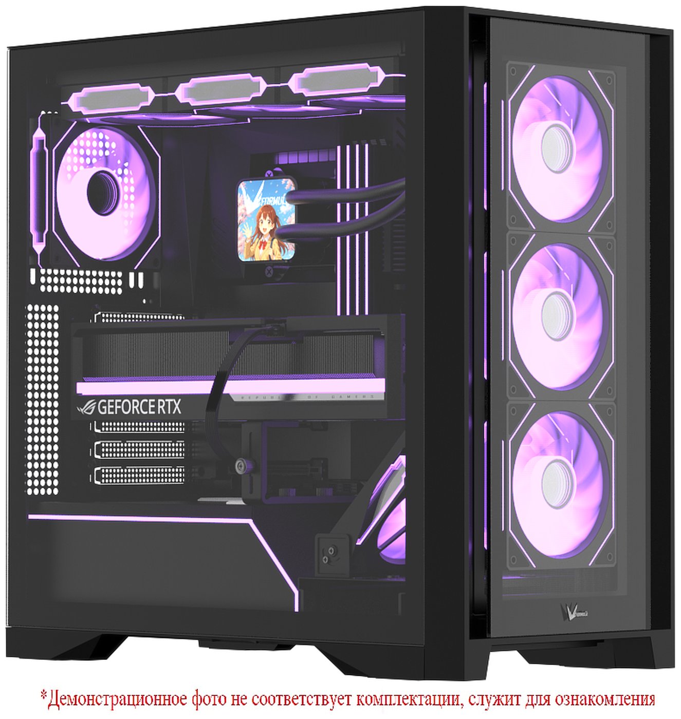 

Компьютерный корпус Formula Air Power G8 Black, Черный