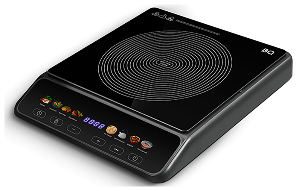 Изображение товара Индукционная плита BQ HP114B черная компактная сенсорная