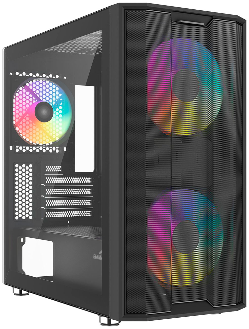 Изображение товара Компьютерный корпус Sama S30 Black Mini-Tower для системных блоков