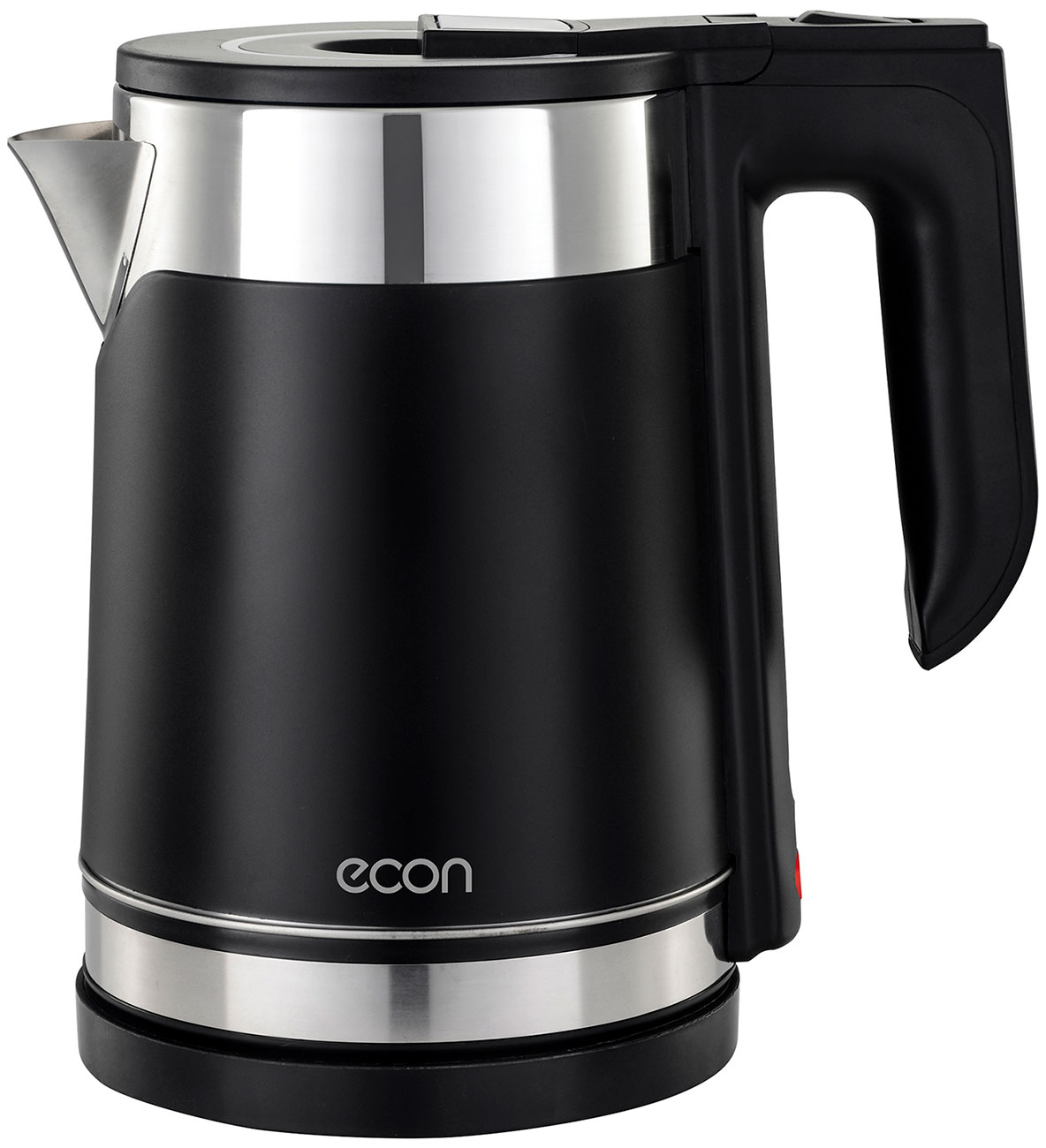 

Чайник электрический Econ ECO-1880KE, Черный/серебристый