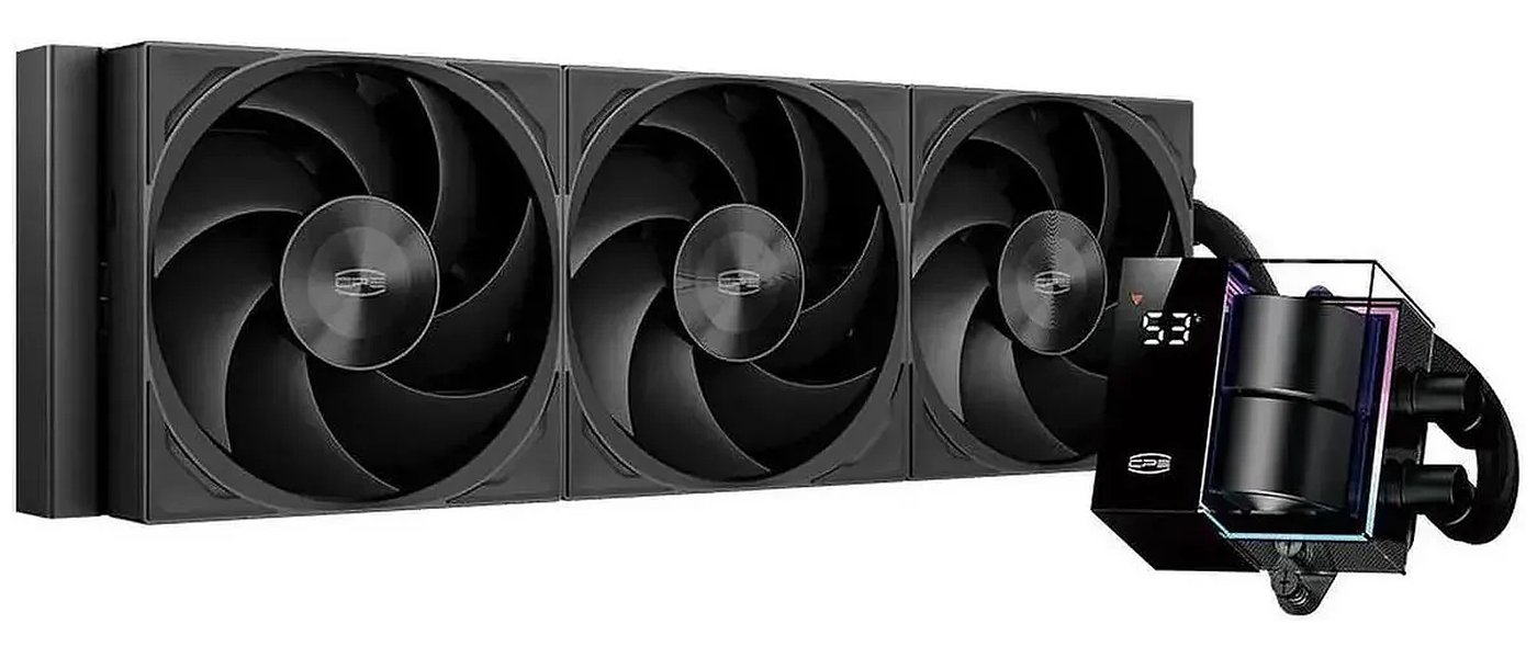 Изображение товара СЖО для процессоров PCCooler DS360 Pro Digital ARGB (D7-S360WBKN-GL) Изображение товара СЖО для процессоров PCCooler DS360 Pro Digital ARGB (D7-S360WBKN-GL)