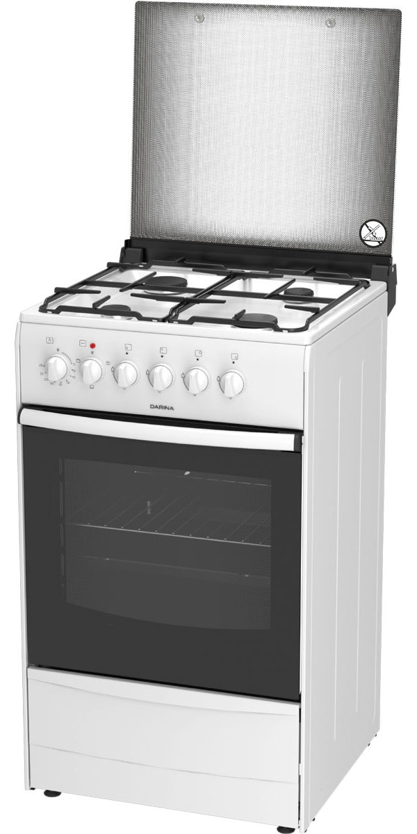 Изображение товара Комбинированная плита Darina 1B KM 441 301 W белый 4 газ. конфорки, электропечь 50л