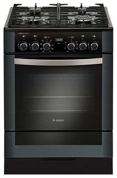 Изображение товара Комбинированная плита Gefest ПГЭ 6502-03 0244 4 газовые конфорки электрическая духовка стекло