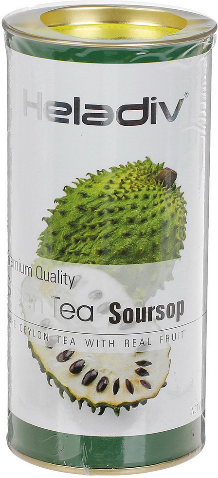 Изображение товара Чай зеленый Heladiv HD GT SOURSOP 100 gr Round P.T.