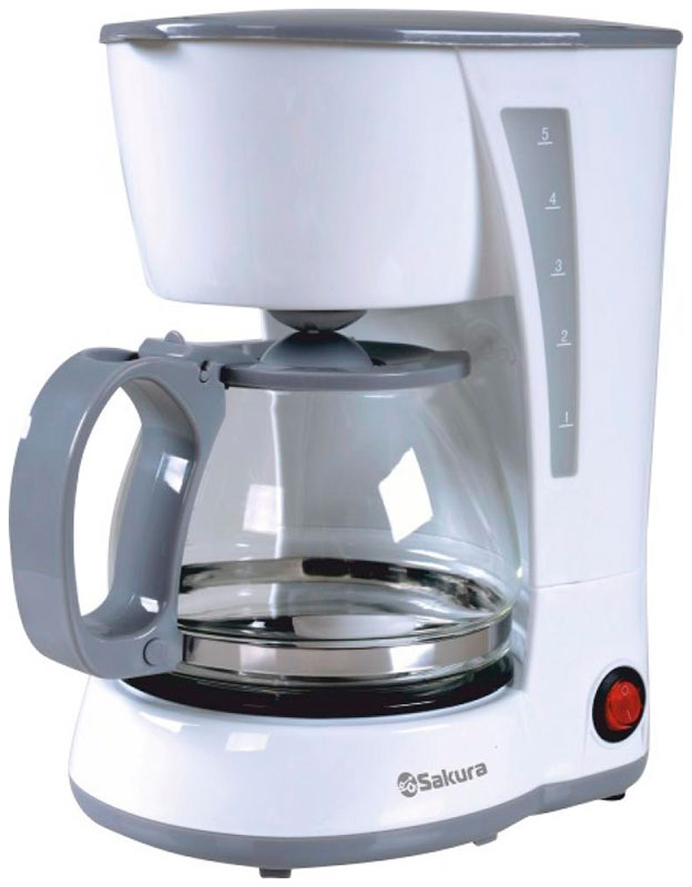 Кофеварка Sakura SA-6107W кофеварка капельного типа russell hobbs buckingham 20680 56