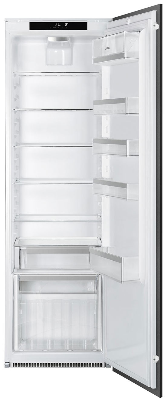 Встраиваемый однокамерный холодильник Smeg S8L1743E